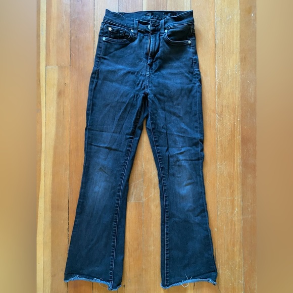 Flared Black Jeans - Picture 2 of 3